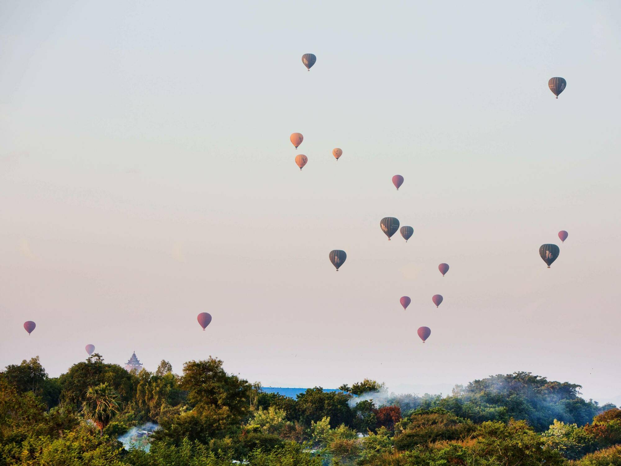 Sky View Hotel Bagan Exterior foto
